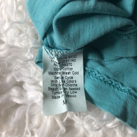 Idylle Short Sleeve Eiffel Tower Top Size M - Picture 9 of 9